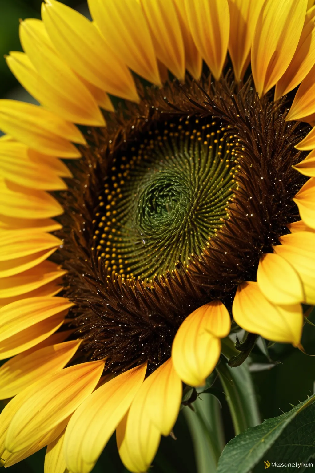 Sunflower Photo Enhancement - After
